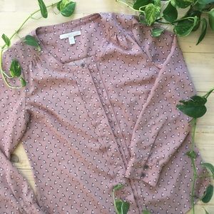 Banana Republic Heritage Top with bird print